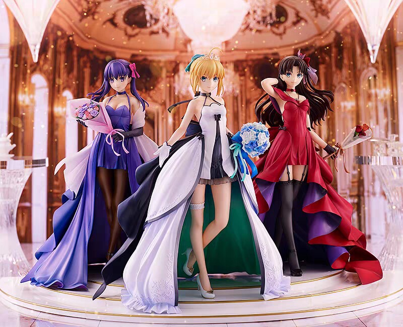 [일본 버전의 손] Spot Gscsaber Tosaka aya Tong Sakura 드레스 운명 15 기념일 FGO