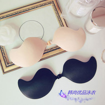 Hot spring swimming does not fall short breast gathering stealth breathable dress wedding chest paste bikini swimsuit chest mat