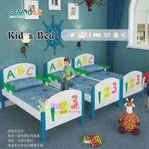 Kindergarten special bed baby wooden bed color children bed toddler bed student bed lunch bed midday bed