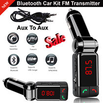 Bluetooth car MP3 player Bluetooth hands-free phone car cigarette lighter type dual USB car Wireless Bluetooth