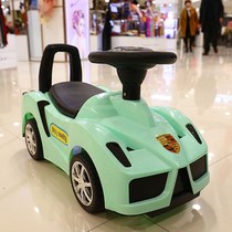 Lecol multifunctional childrens twist car 1-3 year old baby scooter four-wheel with music slippery car toy car