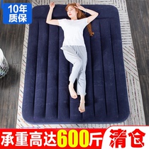  Summer inflatable mattress floor shop household double inflatable sheets human air temporary bed folding air cushion bed thickened