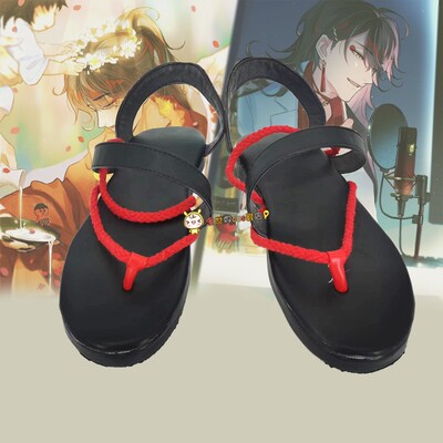taobao agent Rainbow Society VOX Akuma COS Shoes Custom Make Anime Game Character COSPLAY Shoes to Custom Customization