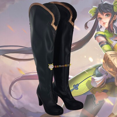 taobao agent King Glory Sun Shangxiang Primitive Skin COS Shoe Customization 85COSPLAY shoes boots to restore and customize