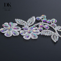  Dan Kai childrens adult professional modern dance Latin dance inlaid with drill bits Latin dance head flower dance head flower children