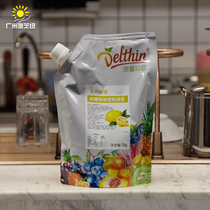 Dexin Zhen chooses multi-fiber lemon pulp fruit grain lemon juice beverage concentrated fruit and vegetable juice beverage 1kg