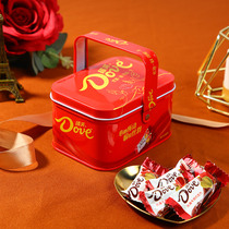 291 Dove Chocolate Gift Boxed Milk Wedding Wholesale Candy Snacks Send Girlfriend Small Iron Box New Year Gift Pack