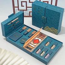Limited edition carved lipstick makeup set matte lasting non-fading cosmetics 520 Valentines Day gift
