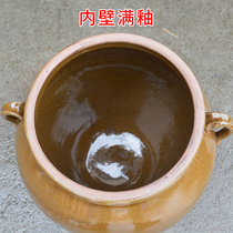 Rice tank ceramic with lid household old-fashioned 10 20 30kg 50 rice storage bucket Kitchen insect-proof moisture-proof sealed rice cans