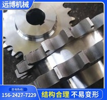 Direct direct non-Peuding made stainless steel single double row industrial sprockets 08B10A12A stainless steel mechanical transmission sprockets