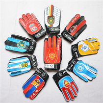  Professional national team Club team logo Football goalkeeper gloves Adult childrens football gloves Dragon gate gloves