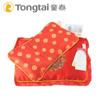 Tongtai childrens baby red pillow 0-1-3 years old newborn golden child summer breathable correction partial head styling pillow