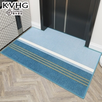 KVHG door mat Light luxury carpet Dirt-resistant door Home door doormat Foyer step mat Non-slip mat