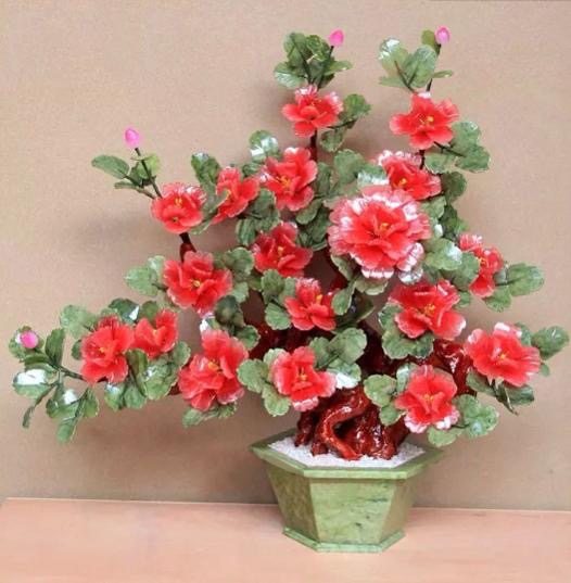 景泰蓝玉石牡丹花盆景摆件-景泰蓝玉石牡丹花盆景摆件促销价格、景泰蓝