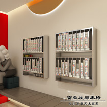 Hair salon dyeing cream storage rack hairdressing shop stainless steel storage cabinet dyeing cream rack barber shop special dyeing paste hanging display rack
