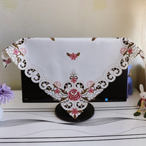 Computer cover dust cover desktop 55 inch LCD TV cover dust cover European style pastoral 50 inch 47 surface
