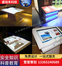 Electronic Book Turning System Virtual Book Turning Software Air Book Turning Controller Interactive Projection Book Turning Model System