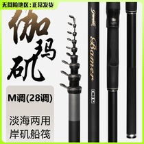 2021 new iso fishing rod carbon ultra-light sea rod sliding and sea dual-use positioning short-section small-pole suit