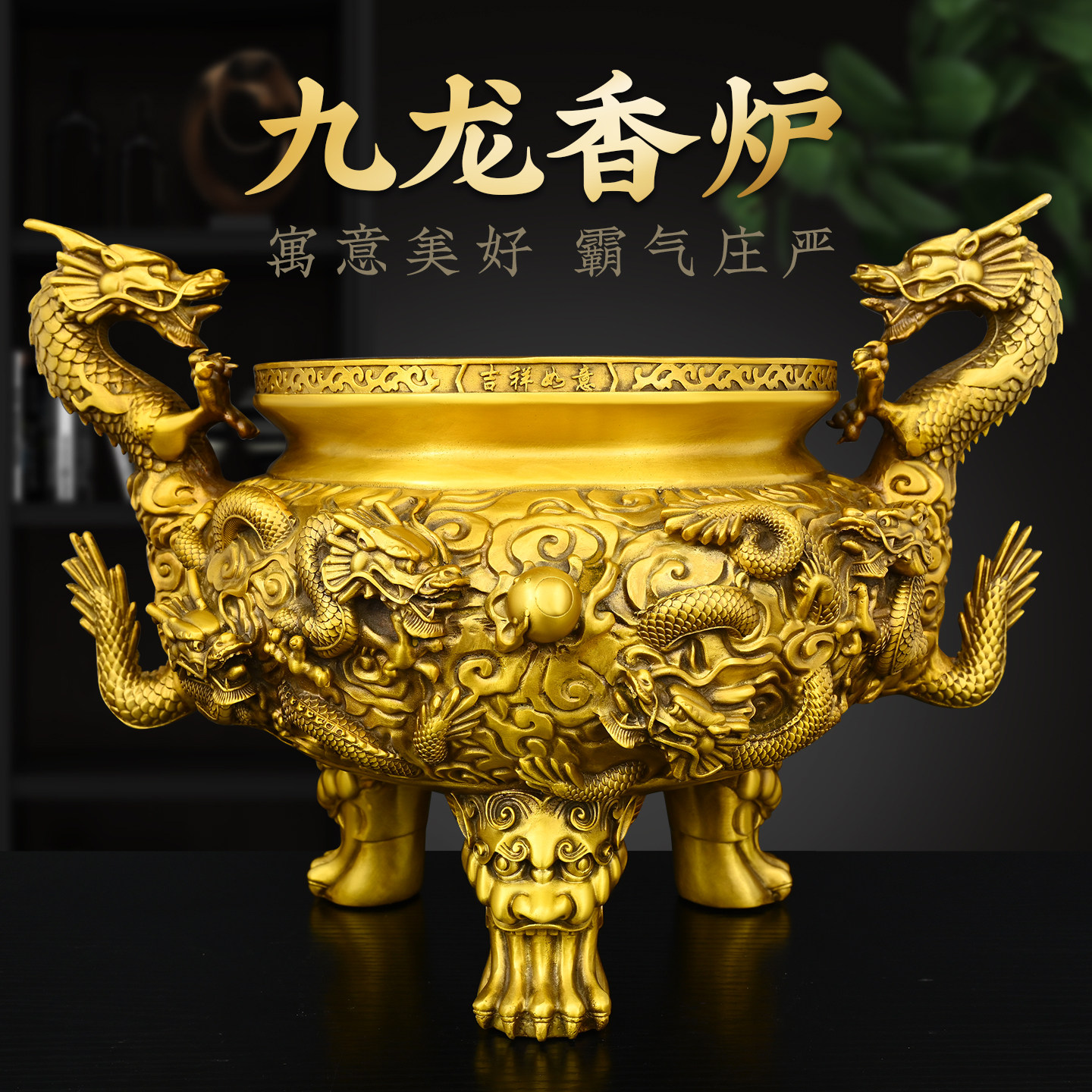 【美品】香炉　獅子蓋　鋳銅　茶道具　置物　インテリア　工芸品　美術品　A1575 香炉 獅子 獅子蓋 香道具 茶道具 銅製 在銘 三足 骨董 金属工芸 三つ足