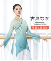 Classical dance clothes female elegant practice clothes gradual art test National Chinese dance body rhyme dance dance dress