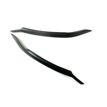 Suitable for Volkswagen New Speed Modification Special Carbon Fiber Light Brow Eyebrow Front Headlight Brow Decoration Patch