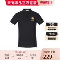 CREAZIONI mens T-shirt embroidery seal Polo summer