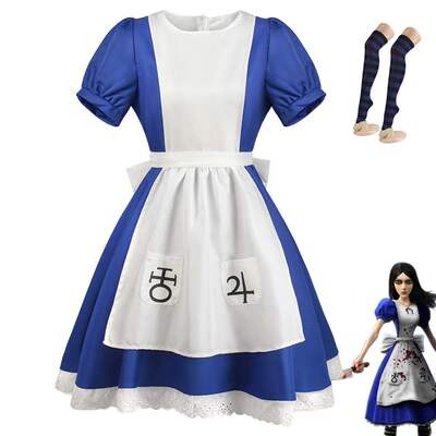 taobao agent Alice's crazy return to COS clothing character plays American drama Alice maid costume lolita Halloween spot