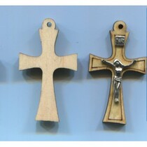 handicraft wood carving cross pendant jewelry pendant