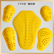 Motorcycle cycling suit built-in protective gear with slow back elbow backelbow elbow protection CE certification