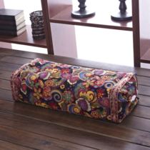 Old coarse cloth pure cotton buckwheat pillow cervical spine patient in old age healthy health preserving drop pillow special protection neck high pillow core