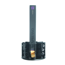 Foreign trade export can accommodate 60 Nes coffee capsule box box box box rotatable storage rack