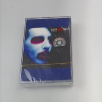 Tape English song heavy metal rock music Marilyn Manson is completely unbroken