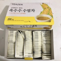Opening of the market customers South Korea import TEAZEN corn tea tea bag tea 1 5G * 200costco