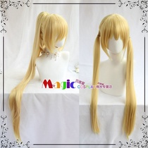 Altolia caster foe double ponytail Golden COS wig LILY Nero