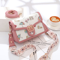 Childrens bag Cute Princess Girl Birthday girl birthday present Primary and middle school students High school students foreign air single shoulder inclined satchel