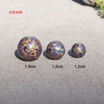 Large Lacquer Beads Single Pearl Fuzhu China Wind Gifts Fuzhou Lacquerware Non-Craft Small Gift Pure Handmade Ornaments