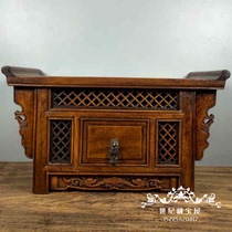 Boutique antique furniture home living room decoration wood carving crafts Chinese rosewood cabinet ornaments