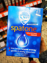 British Spatone original natural iron solution elderly pregnant women Children 28 bags