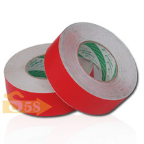 Product quality unqualified product area 5s red warning tape 5cm wide