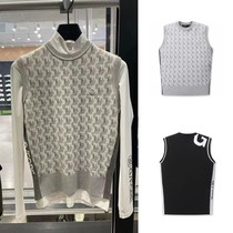 Foreign Trade Korea G4 Golf Clothing Ladies Knitted Vest Versatile Fashion Inner Layered Sleeveless Round Neck Vest