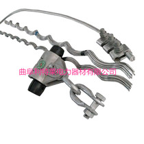  Guangdong hot-selling opgw overhanging string optical cable overhanging clamp Pre-twisted wire overhanging clamp linear optical cable overhead fittings