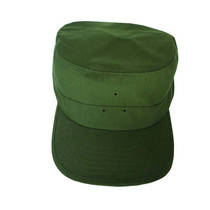 Allotment 87 old-fashioned training cap Military green flat top liberation cap 05 military training outdoor training labor protection work land