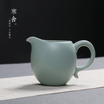 Gongdo cup tea division Ru kiln Tea Sea ceramic kung fu tea accessories public cup tea ceremony accessories boutique open Piece Tea Cup