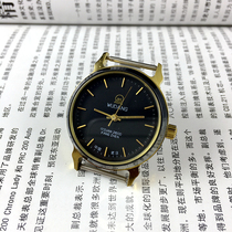 The original inventory Wuhan watch factory production Wudang cards article nail hei mian manual mechanical diameter of 37mm sent strap