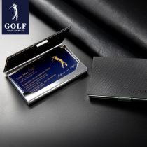 GOLF GOLF boutique alloy card bag business card holder gift Men Elite Business