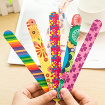 Nail hand rub nail manure frustration strip double-sided frosted polishing strip nail file manicure tool
