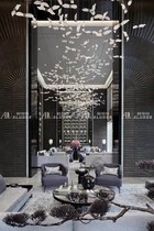 Arode bird pendant Sales department Sand table Air seagull installation Restaurant Beauty salon Shopping mall creative pendant