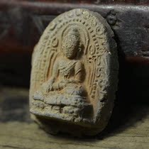Qing Dynasty Little Sakya Buddha wipes the bag