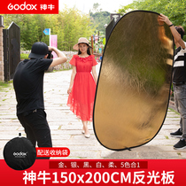 Shenniu 150 * 200cm Reflector Photography Photo Portrait Patching Light Five-in-one Large Soft Light Reflector