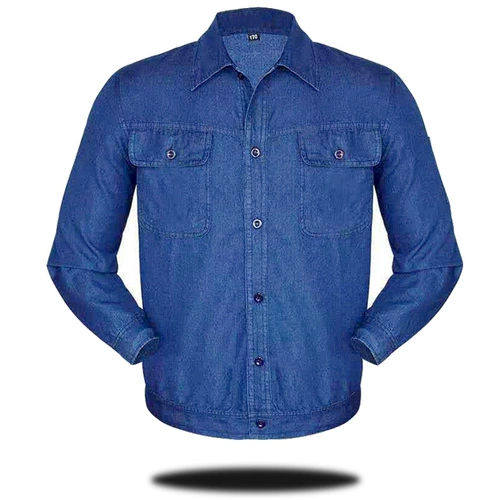 Летний тонкий джинсовый износостойкий комбинезон, защита от ожогов